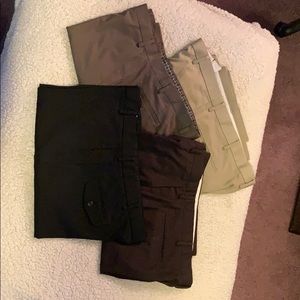 4 pairs of slacks 40x32